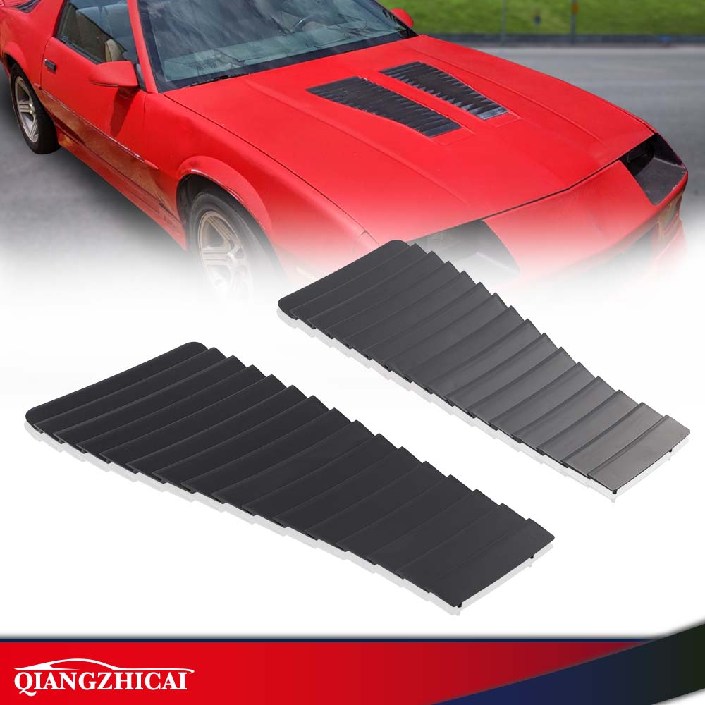 Fit For 1985-1990 Camaro Z28 / IROC-Z IROC Hood Louvers 1Pair
