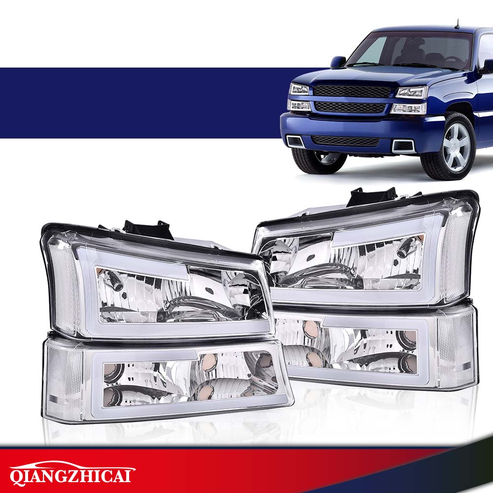 G-PLUS Faros LED DRL, Copatibles Con Odelos 2003-2006, Chevy