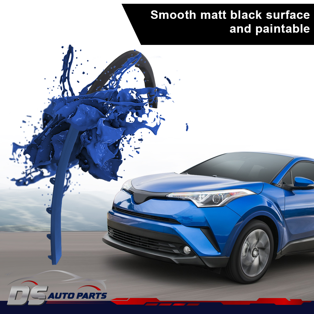 Front Fender Trim Set For 2018-2021 Toyota C-HR | Driver & Passenger Side Pair