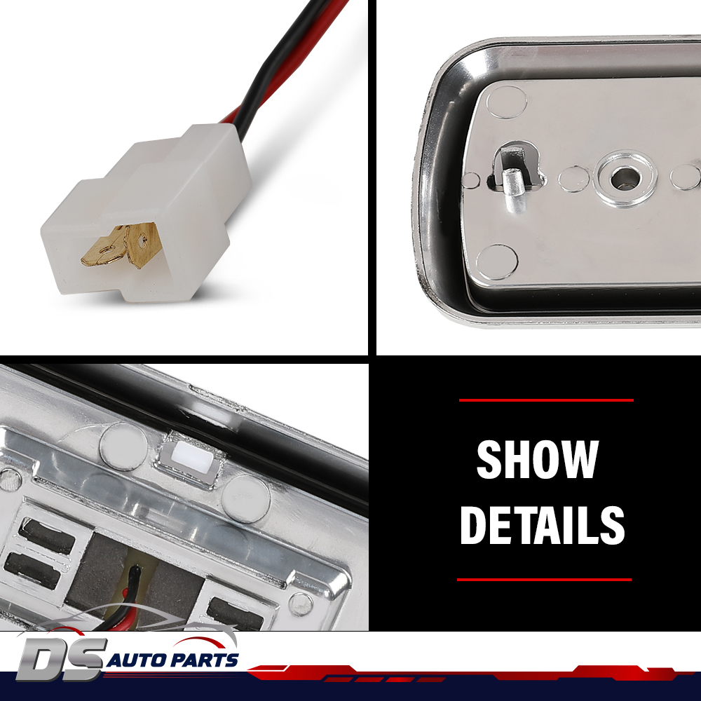 thumbnail image 2 of Ylwspeed2000 Dome Light Assembly – Chrome Housing – Fits 1960-72 Chevy GMC C/K 10-30 2 of 5